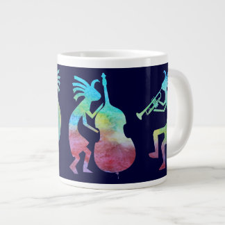 Kokopelli Jazz-Quartett Jumbo-Tasse