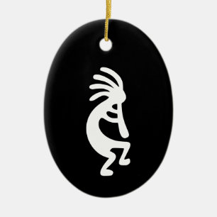 Kokopelli Keramikornament