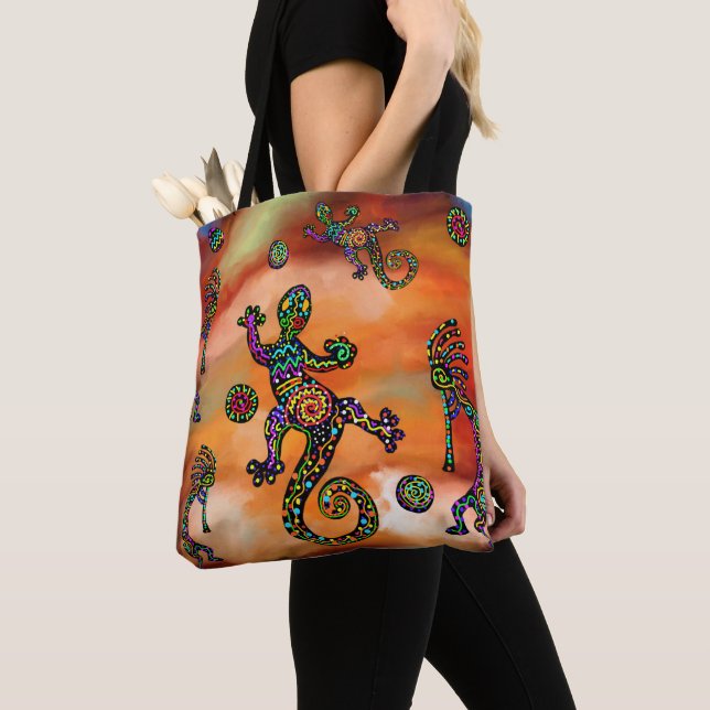 Kokopelli-Kunst (Von Nahem)