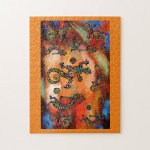 KOKOPELLI-KUNST PUZZLE
