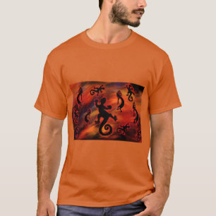 Kokopelli-Kunst T-Shirt