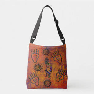 Kokopelli-Kunst Tragetaschen Mit Langen Trägern