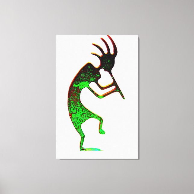 Kokopelli-Leinwand Leinwanddruck (Vorderseite)