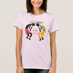 Kokopelli Liebe T - Shirt. T-Shirt
