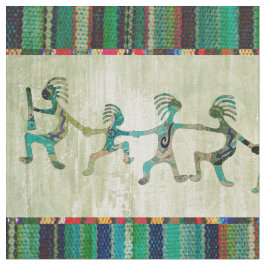 KOKOPELLI lustige Familie + Ihre Ideen Stoff