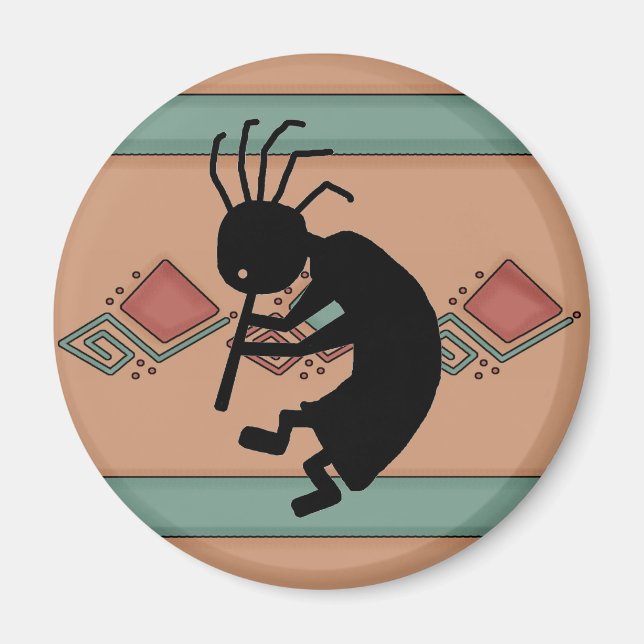 Kokopelli Magnet (Vorne)