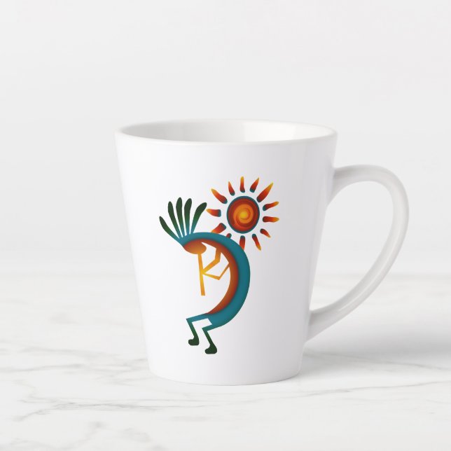 Kokopelli mit Sun Milchtasse (Rechts)