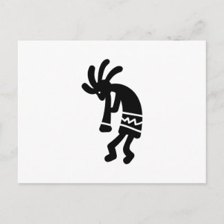 Kokopelli Musician Postkarte