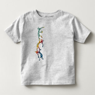 KOKOPELLI Musikerakrobaten + Ihre Ideen Kleinkind T-shirt