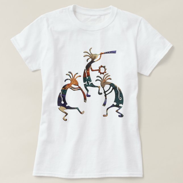 KOKOPELLI Musikertrio + Ihre Ideen T-Shirt (Design vorne)