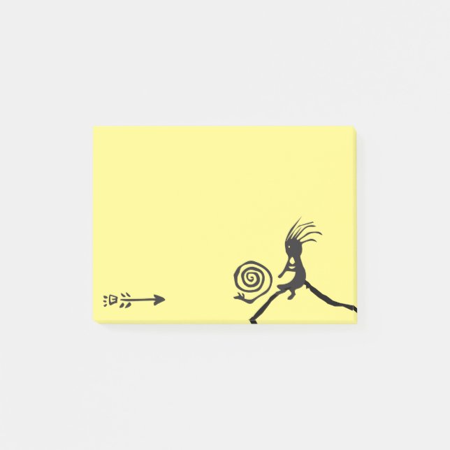 Kokopelli Notes Post-it Klebezettel (Vorderseite)
