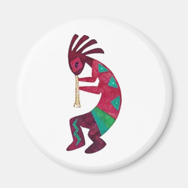Kokopelli Original Design! Magnet (Vorne)