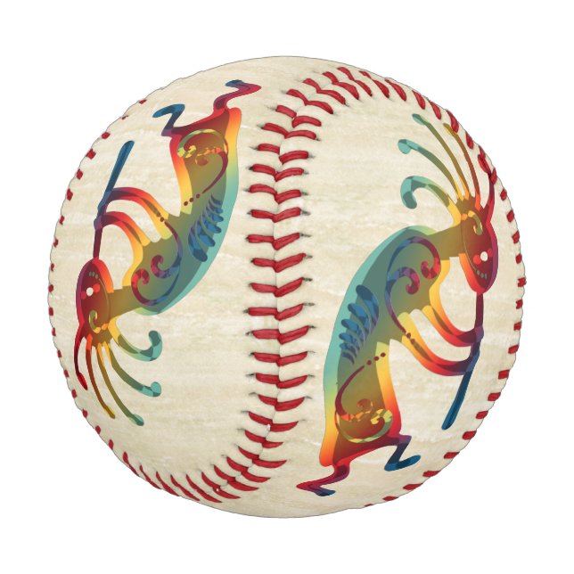 KOKOPELLI Ornamente + Ihre Ideen Baseball (Schrägansicht)