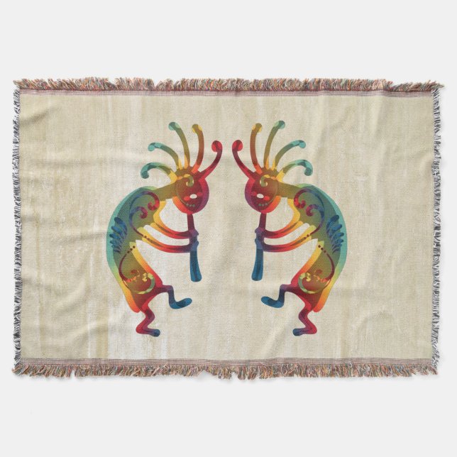KOKOPELLI Ornamente + Ihre Ideen Decke (Vorderseite)