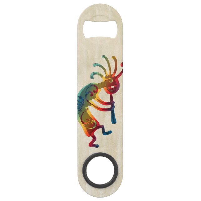 KOKOPELLI Ornamente + Ihre Ideen Speedflaschenöffner (Vorderseite)