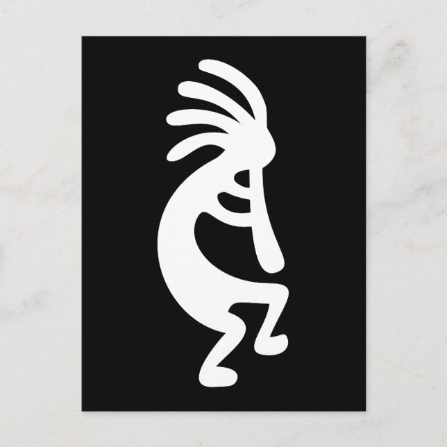 Kokopelli Postkarte (Vorderseite)
