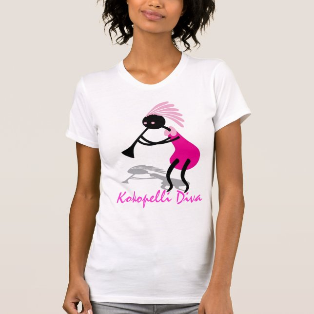 KOKOPELLI ROSA DIVA-T-SHIRT T-Shirt (Vorderseite)