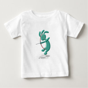 Kokopelli scherzt Bogenschießen Baby T-shirt