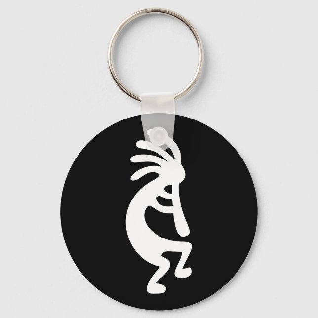 Kokopelli Schlüsselanhänger (Vorderseite)