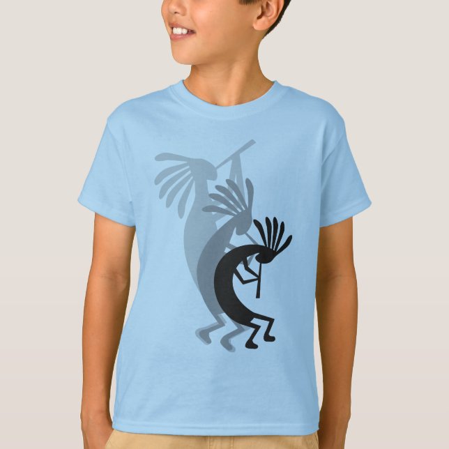 Kokopelli setzt Kinderhemd ab T-Shirt (Vorderseite)