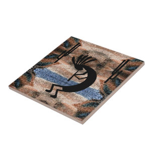 Kokopelli Südwest Wüste Mosaik Fliese