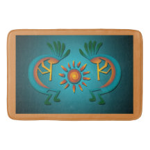 Kokopelli Sun Südwest Türkis