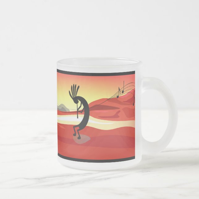 Kokopelli Sunset Tasse (Rechts)