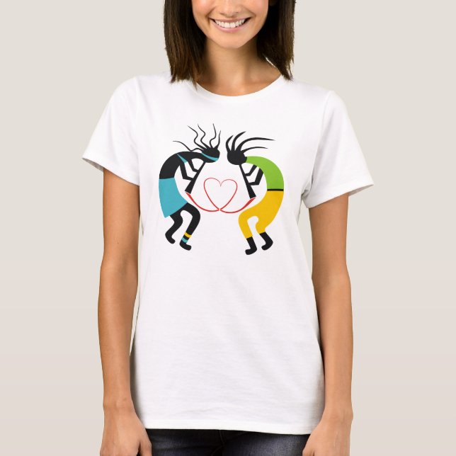 Kokopelli T - Shirt. T-Shirt (Vorderseite)