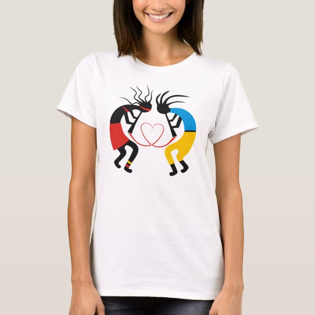 Kokopelli T - Shirt. T-Shirt (Vorderseite)