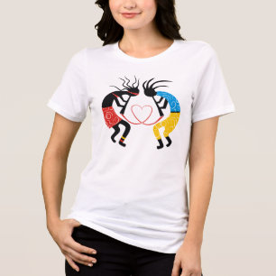 Kokopelli T - Shirt. Tri-Blend Shirt