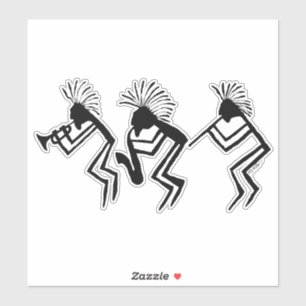 Kokopelli - Talking Canyons, New Mexico Aufkleber