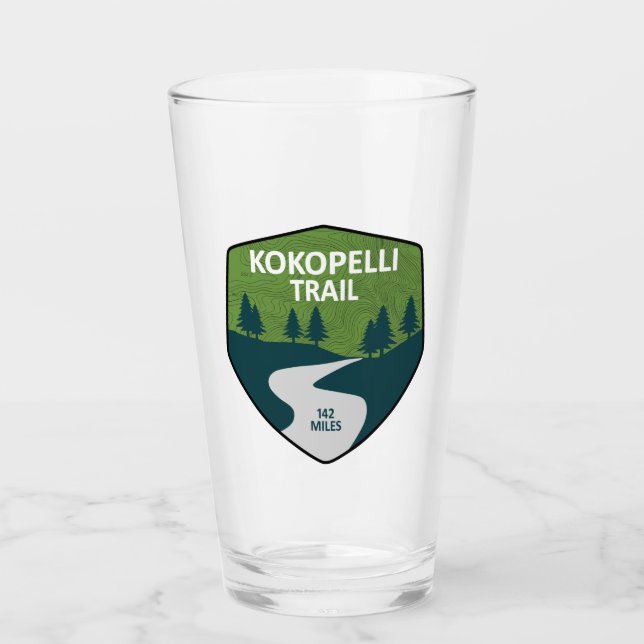 Kokopelli Trail Glas (Vorderseite)