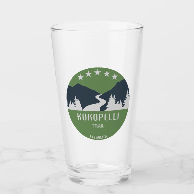Kokopelli Trail Glas (Vorderseite)