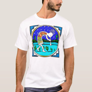 Kokopelli unter den Sternen T-Shirt
