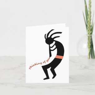Kokopelli — Ureinwohner Amerikas Karte