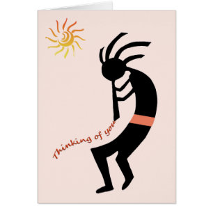 Kokopelli -- Ureinwohner-Flötenspieler