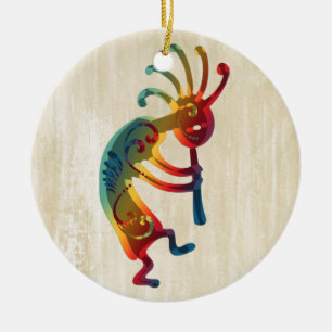KOKOPELLI Verzierungen + Ihre Ideen Keramik Ornament