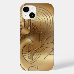 Kokopelli-Wirbel, Mesa und Kaktus Case-Mate iPhone 14 Hülle