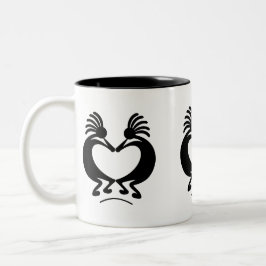 Kokopelli Zweifarbige Tasse