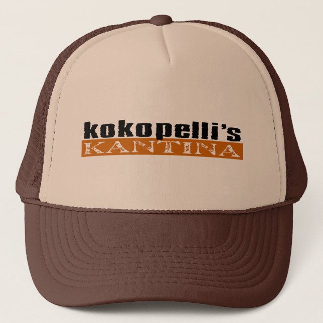 Kokos Logo-Hut Truckerkappe (Vorderseite)