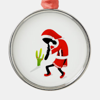 KokoSantapelli Verzierung Silbernes Ornament