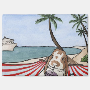 Kokosnuss-Abenteuer: June Magnet 3.5"x2.5"