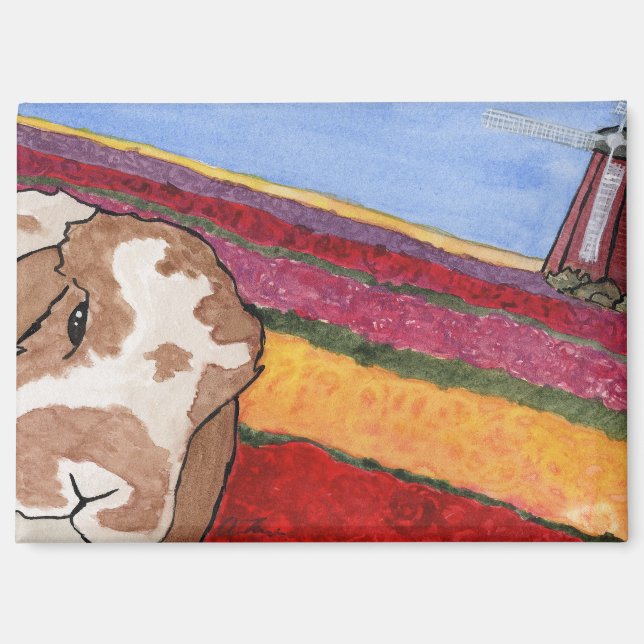 Kokosnuss-Abenteuer: Mai Magnet 3.5"x2.5" (Vorderseite)