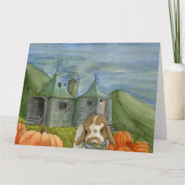 Kokosnuss-Abenteuer: Oktoberkarte 8.5"x11" Dankeskarte