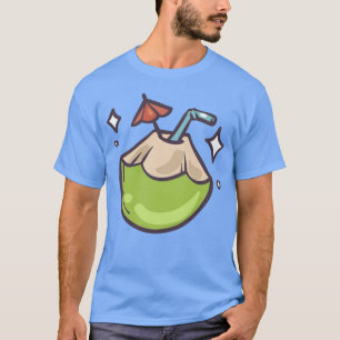 Kokosnuss-Geschenk-Zitat Junge T-Shirt