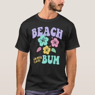 Kokosnuss-Mädchen Strandbummler Pastell Grafik Tre T-Shirt