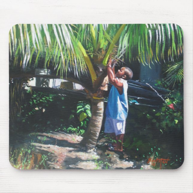 Kokosnuss-Schatten 2014 Mousepad (Vorne)