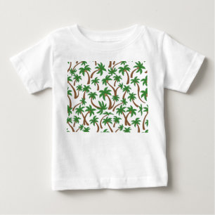Kokosnussbaum-Muster Baby T-shirt
