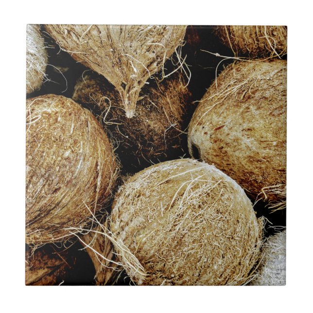 Kokosnüsse Fliese (Vorderseite)