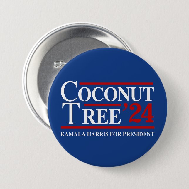 Kokospalme 2024 button (Vorne & Hinten)